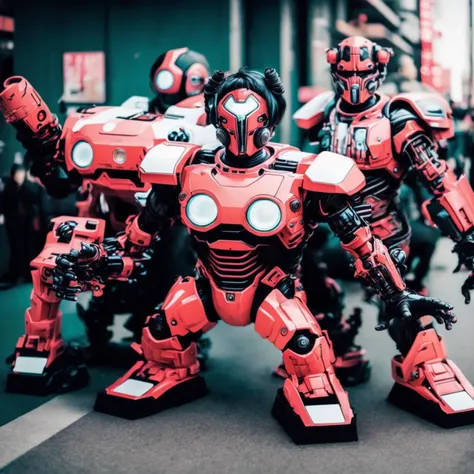 action shot, establishing, (InkPunk:1) (TokyoRobots:1)