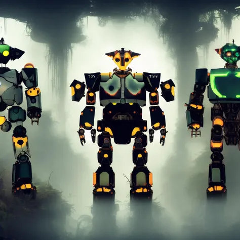 (wwone:0.5) (JunglePunk:1) photo of (TokyoRobots:2) looking directly into camera