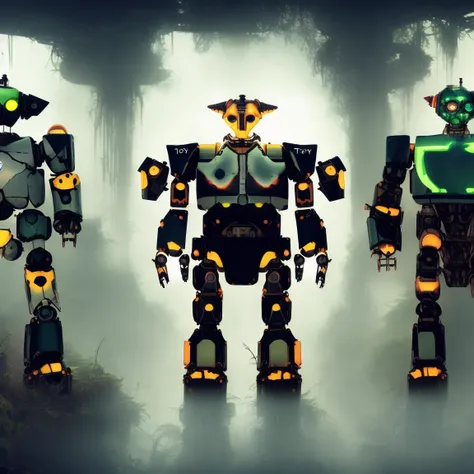 (wwone:0.5) (JunglePunk:1) photo of (TokyoRobots:2) looking directly into camera
