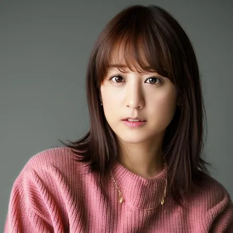 mizukiyamamoto,Hyper-detailed,hyper realistic,1girl,sweater, upper body <lyco:mizukiyamamoto_loha:0.7>
