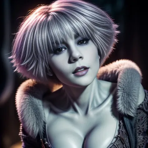 a stunningly beautiful <lora:ChianaFarscape:0.6>, chianafarscape, close-up, fur shoulder pads, with (((enormous breasts))), posing sexually and enticingly inside an alien space ship, looking towards viewer, epic realistic, adobe lightroom, photolab, hdr, (depth of field), hyperdetailed, shot with hasselblad photography, high quality image, ultra detailed eyes, absurd res, absurdres, award winning masterpiece, 4 kodak, high quality fingers, normal hands, vivid colors, detailed skin, unreal engine, lifelike texture, detailed fingers, (best quality), ultra-detailed, perfect illumination, detailed hairstyle, detailed background, shadows, contrast, analog style, (skin texture), (film grain), (warm hue, warm tone), cinematic lighting, sidelighting, ultra high res, best shadow, RAW, high detail RAW color art, (8k), (8k artstation), 8k dslr, diffused soft lighting, hyperrealism, (realistic, photo-realistic:1.37), ((highly detailed)), ((smooth)), ((rich colors)), ((vibrant colors)), intricate, ultra detailed, (intricate details:1.1), cinematic render, uhd, sharp focus, Ray Tracing