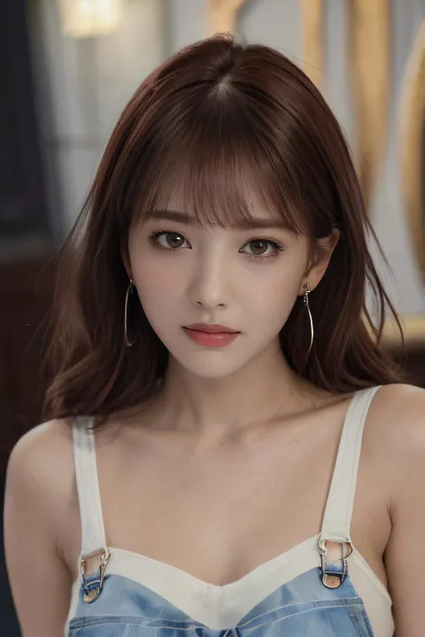 photo of beautiful (n4t3mm:0.99), a woman as a movie star, movie premiere gala <lora:yuamikami-000010:0.6> light smile,red_hair, dark moody ambience (masterpiece:1.2) (photorealistic:1.2) (bokeh) (best quality) (detailed skin:1.2) (intricate details) (nighttime) (8k) (HDR) (cinematic lighting) (sharp focus), ((closeup portrait:1.2)), (earrings), ((white_overralls)), looking away ,(natural_skin,realskin:1.5), black_eyes, low_angle shot, out_door, (masterpiece,best quality:1.5), (masterpiece,best quality:1.5)