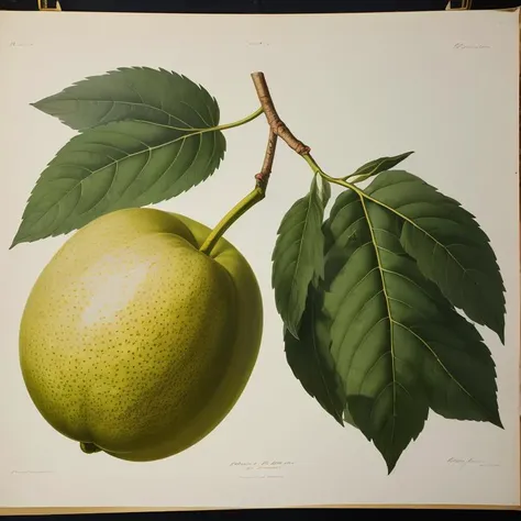 (8k, RAW photo, best quality, masterpiece:1.2),botanicart,blue leaf,fruit,<lora:Botanic:0.85>,