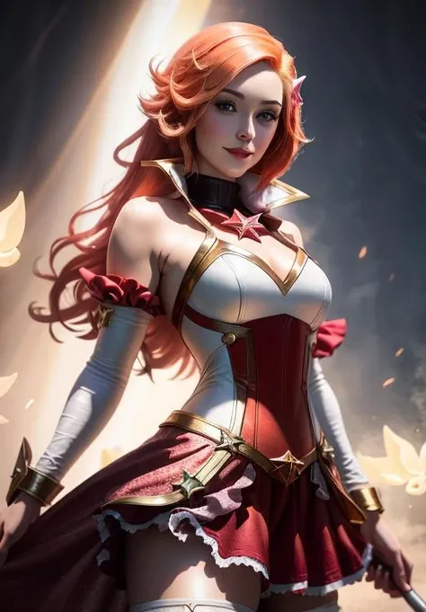 <lora:star_guardian_Miss_Fortune:0.8>, star_guardian_Miss_Fortune, solo, smile,, (masterpiece, best quality, absurdres, detailed, ultra-detailed:1.3)