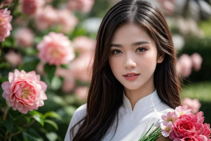 aodai, smile, photographed on a Nikon Z7 II Mirrorless Camera,120mm F/4 wide-angle
a woman in a pink dress with flowers in it and a (basket of flowers), Ding Yunpeng, phuoc quan, a stock photo, art photography
a woman in a white dress holding a bouquet of flowers, Byeon Sang-byeok, portrait photography, a stock photo, art photography
1girl, aodai, photo art, (flowers:1.2), tree, <lora:aodai_SD_chiasedamme_v02:0.6>, a stunning photo with beautiful saturation, ultra high res,(realistic:1.4)),deep shadow,(best quality, masterpiece), pale skin, dimly lit, shade, flustered, blush, highly detailed, skinny, BREAK depth of field, film grain, wrinkled skin, looking at viewer, knee, warm smile, <lora:girl_SDLife_Chiasedamme_v2.3:0.35> <lora:more_details:0.3> <lora:add_detail:0.3>