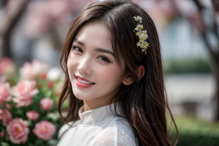 aodai, smile, photographed on a Nikon Z7 II Mirrorless Camera,120mm F/4 wide-angle
a woman in a pink dress with flowers in it and a (basket of flowers), Ding Yunpeng, phuoc quan, a stock photo, art photography
a woman in a white dress holding a bouquet of flowers, Byeon Sang-byeok, portrait photography, a stock photo, art photography
1girl, aodai, photo art, (flowers:1.2), tree, <lora:aodai_SD_chiasedamme_v02:0.6>, a stunning photo with beautiful saturation, ultra high res,(realistic:1.4)),deep shadow,(best quality, masterpiece), pale skin, dimly lit, shade, flustered, blush, highly detailed, skinny, BREAK depth of field, film grain, wrinkled skin, looking at viewer, knee, warm smile, <lora:girl_SDLife_Chiasedamme_v2.3:0.35> <lora:more_details:0.3> <lora:add_detail:0.3>