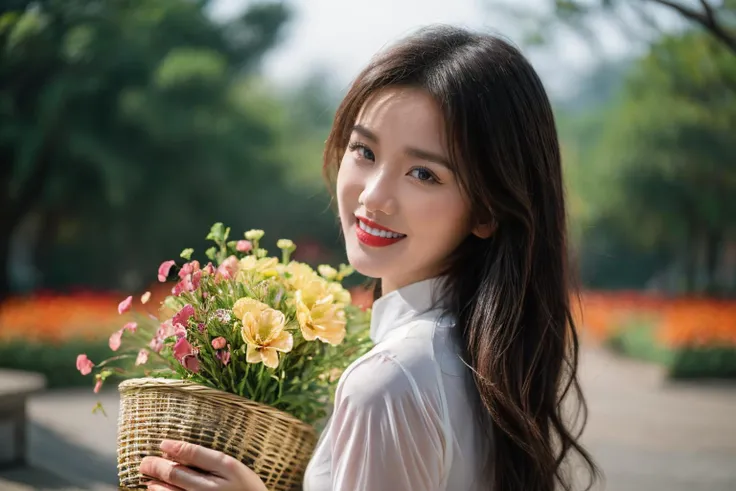aodai, smile, photographed on a Nikon Z7 II Mirrorless Camera,120mm F/4 wide-angle
a woman in a pink dress with flowers in it and a (basket of flowers), Ding Yunpeng, phuoc quan, a stock photo, art photography
a woman in a white dress holding a bouquet of flowers, Byeon Sang-byeok, portrait photography, a stock photo, art photography
1girl, aodai, photo art, (flowers:1.2), tree, <lora:aodai_SD_chiasedamme_v02:0.6>, a stunning photo with beautiful saturation, ultra high res,(realistic:1.4)),deep shadow,(best quality, masterpiece), pale skin, dimly lit, shade, flustered, blush, highly detailed, skinny, BREAK depth of field, film grain, wrinkled skin, looking at viewer, knee, warm smile, <lora:girl_SDLife_Chiasedamme_v2.3:0.35> <lora:more_details:0.3> <lora:add_detail:0.3>