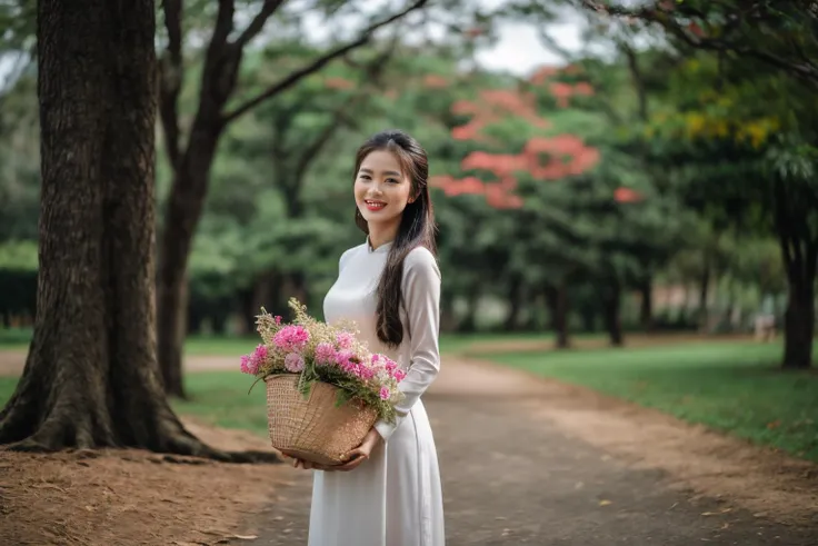 aodai, smile, photographed on a Nikon Z7 II Mirrorless Camera,120mm F/4 wide-angle
a woman in a pink dress with flowers in it and a (basket of flowers), Ding Yunpeng, phuoc quan, a stock photo, art photography
a woman in a white dress holding a bouquet of flowers, Byeon Sang-byeok, portrait photography, a stock photo, art photography
1girl, aodai, photo art, (flowers:1.2), tree, <lora:aodai_SD_chiasedamme_v02:0.6>, a stunning photo with beautiful saturation, ultra high res,(realistic:1.4)),deep shadow,(best quality, masterpiece), pale skin, dimly lit, shade, flustered, blush, highly detailed, skinny, BREAK depth of field, film grain, wrinkled skin, looking at viewer, knee, warm smile, <lora:girl_SDLife_Chiasedamme_v2.3:0.35> <lora:more_details:0.3> <lora:add_detail:0.3>