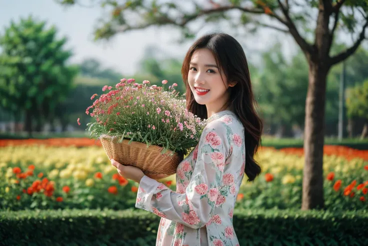 aodai, smile, photographed on a Nikon Z7 II Mirrorless Camera,120mm F/4 wide-angle
a woman in a pink dress with flowers in it and a (basket of flowers), Ding Yunpeng, phuoc quan, a stock photo, art photography
a woman in a white dress holding a bouquet of flowers, Byeon Sang-byeok, portrait photography, a stock photo, art photography
1girl, aodai, photo art, (flowers:1.2), tree, <lora:aodai_SD_chiasedamme_v02:0.6>, a stunning photo with beautiful saturation, ultra high res,(realistic:1.4)),deep shadow,(best quality, masterpiece), pale skin, dimly lit, shade, flustered, blush, highly detailed, skinny, BREAK depth of field, film grain, wrinkled skin, looking at viewer, knee, warm smile, <lora:girl_SDLife_Chiasedamme_v2.3:0.35> <lora:more_details:0.3> <lora:add_detail:0.3>