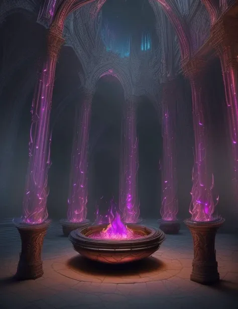<lyco:DonMF43-000011:1.0> DonMF43 fae Museums, Fiberglass, Fire Bowls, Flame Lights