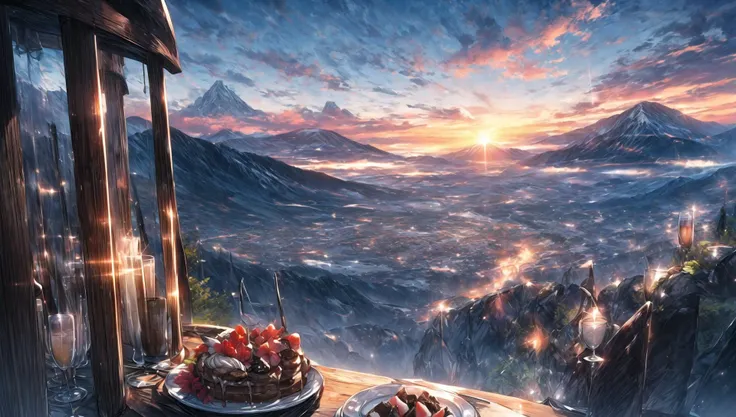 ((masterpiece:1.4,best quality)), cloud, outdoors
(mountains), scenery, sky, (dessert:1.4),
(early morning:1.4),morning red, high detail, abundant, 8k, high detail, wallpaper,
<lora:more_details:1.5>