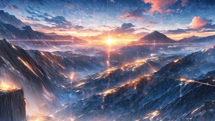 ((masterpiece:1.4,best quality)), cloud, outdoors
(mountains), scenery, sky, (dessert:1.4),
(early morning:1.4),morning red, high detail, abundant, 8k, high detail, wallpaper,
<lora:more_details:1.5>