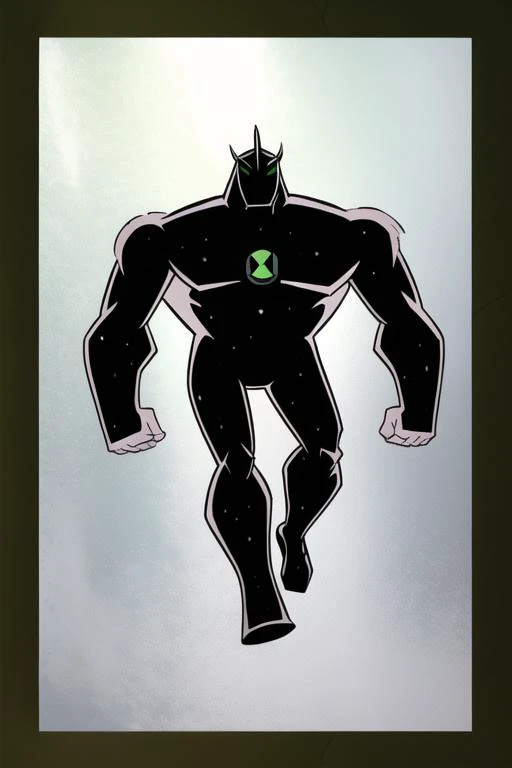 <lora:tart-03:1.5> tart, , forest, full body, muscular, wide, <lora:alienx-10 ben10:1> , alien x,, masterpiece, best quality