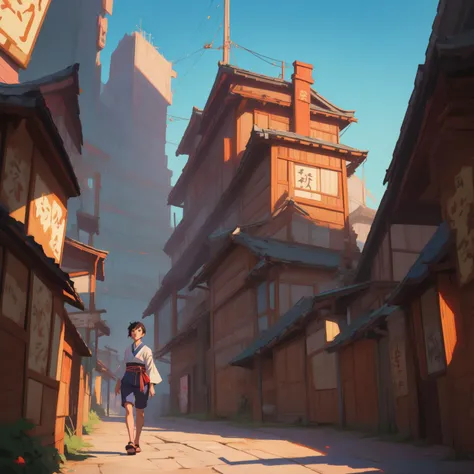 (((masterpiece,best quality,ultra-detailed))),(Japan Anime style, toon style:1.36),by Simon Stalenhag,by Makoto Shinkai,by Stanley Artgerm Lau,by wlop,by rossdraws,by thomas kindkade,greg rutkowski,8k resolution,trending on artstation,best graphics,best graphics,greatest scene,photorealistic,cinematic,epic,masterpiece,concept art,