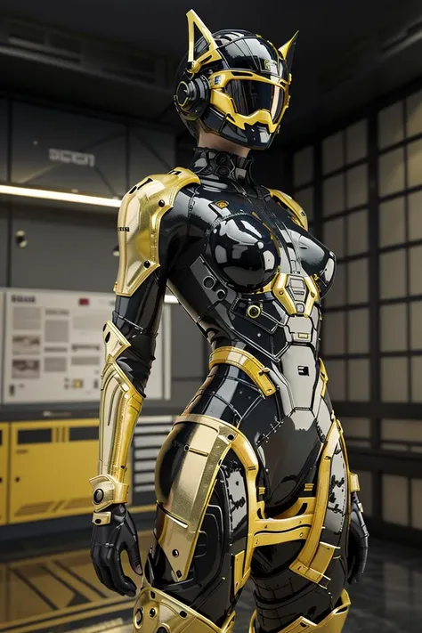 CS-YBF, (OverallDetail), (cinematic still), (sharp focus: 1.2), (contrast:1.2), humanoid android wearing cyberhelmet:.6, metallic armor, hard surface designs, urbansamurai, <lora:urbansamuraiv0.14:.25> <lora:hipoly_3dcg_v7-epoch-000012:.2>3d, realistic <lora:cyberhelmetv0.7:.3> <lora:lou:.8>
