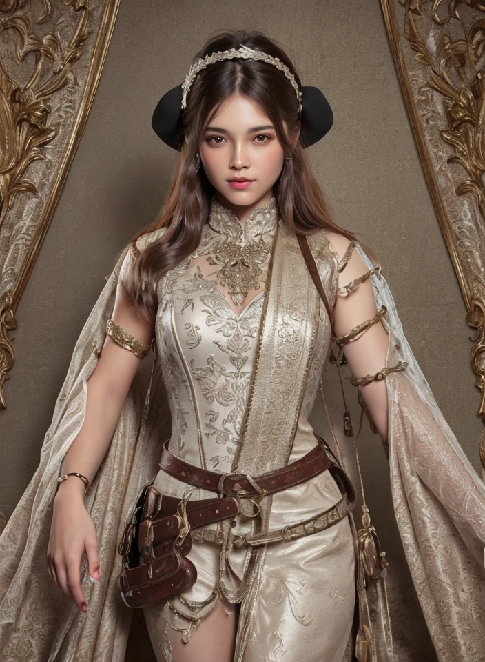 <lora:hiqcg_epoch-04:0.6>, hiqcg, 1girl, cowboy shot, detailed skin texture, detailed cloth texture, beautiful detailed face, masterpiece, best quality, ultra detailed, 8k, intricate details,
 <lora:hipoly3DModelLora_v10:0.7>,
