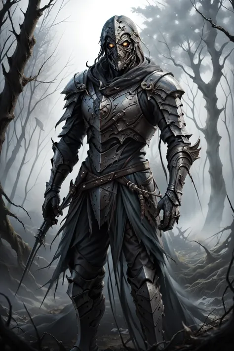 (masterpiece, best quality),  intricate details,
1man, muscular, pecs, biceps,  <lora:Leddrathir:0.8> Leddrathir,   <lora:RPGGhoul:0.8> ghoul,  knight, heavily armored, pauldrons,
dark forest, castle, overhanging tree branches,