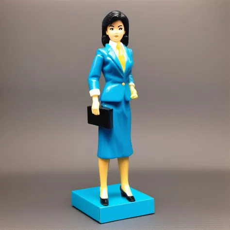 1987 action figure box, 1980s color, office worker woman , japanese<lora:1987 Action Figure Playset Packaging:1.0>