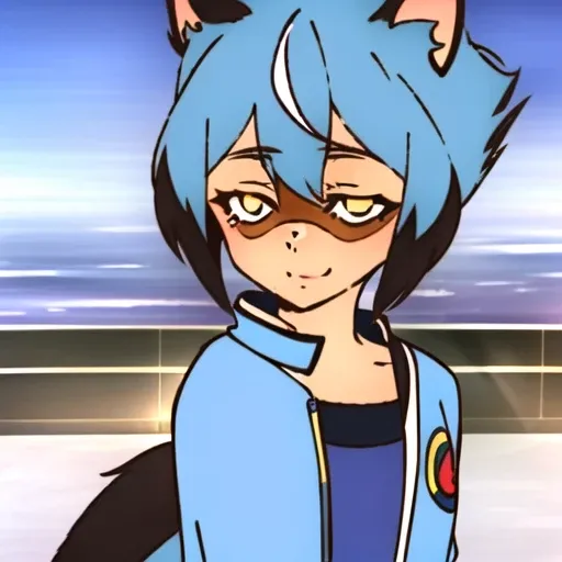 <lora:Tower Of God style:1>, tog, tower of god style  <lora:Michiru-LoRA:1> michiru_kagemori, michiru, furry, anthro