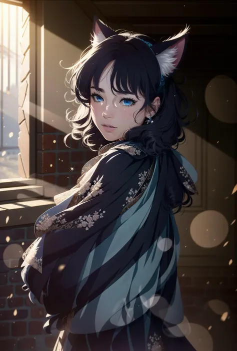 blue archive, <lora:СÑÐ¸Ð»Ñ blue archive(blue archive):0.9>, <lora:ÐоÑка-девоÑка из Ñок ÑоÑ(cyan, animal ears, cat ears,tail,blue eyes,black hair,curly hair):0.7>, cyan, animal ears, cat ears,tail,blue eyes,black hair,curly hair, 1girl in full growth, best quality, masterpiece, ultra-detailed, high quality, perfect nose, highly detailed skin, warm skin tone, defiance512, RAW photo, best quality, high resolution, (masterpiece), dreamlike, dreamy, modelshoot style, analog style, tonemapping, photorealistic, professional photography, sharp focus, HDR, 8K resolution, intricate detail, sophisticated detail, hyper detailed, (depth of field), highlight and shadow, volumetric lighting, cinematic bloom, professional light, looking at viewer, blotchy,