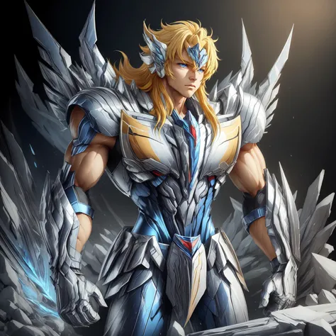 <lora:TransformersStyle:0.7>, TransformersStyle,battle suit,<lora:Cygnus_Hyoga_V1:0.7>,1man,arms close to body, blonde hair, blue eyes, breastplate, cygnus hyoga, solo, ice crystal wind,
8k,masterpiece,photorealistic , <lora:more_details:0.5>