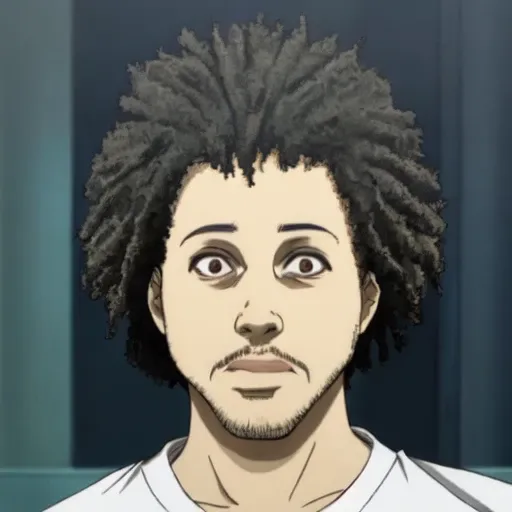 Eric Andre <lora:DeathNote:0.7>