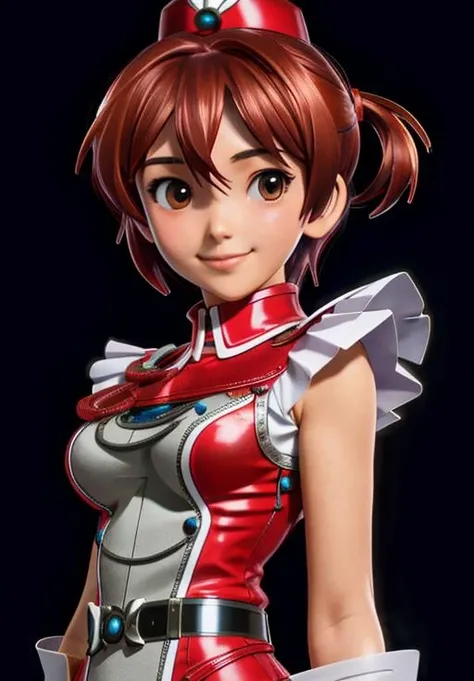 <lora:VividredOperation:0.8>, AkaneIsshiki, smile, 1girl, solo, upper body, (masterpiece, best quality, absurdres, detailed, ultra-detailed:1.3)