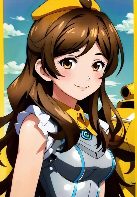 <lora:VividredOperation:0.8>, HimawariShinomiya, smile, 1girl, solo, upper body, (masterpiece, best quality, absurdres, detailed, ultra-detailed:1.3)