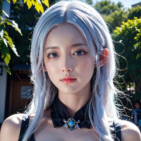 face lighting,bright backlight,medium breasts,super high resolution,best quality,Photos,4k,(Realistic:1.2),1girl,white hair,<lora:girl_20230528182908:0.7>,