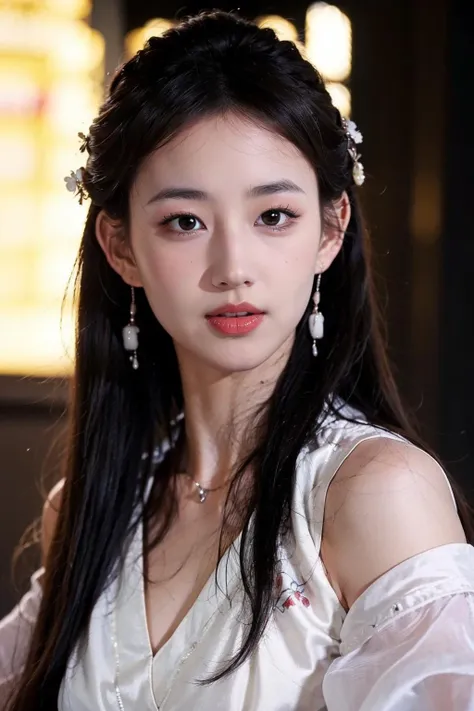 1girl, ((very transparent) Hanfu qipao), (erotic_), ((focuss closeup face)), pretty young (Russian) (Asian) (masterpiece), top Chinese model, (aphrodite goddess), (beauty breast), very best quality detailed face:1.5, privium room, (8k HD graphic, (soft and chill light), best quality detailed ultra highres:1.2 dynamic lighting, artstation, winner photography, volumemetricslighting),