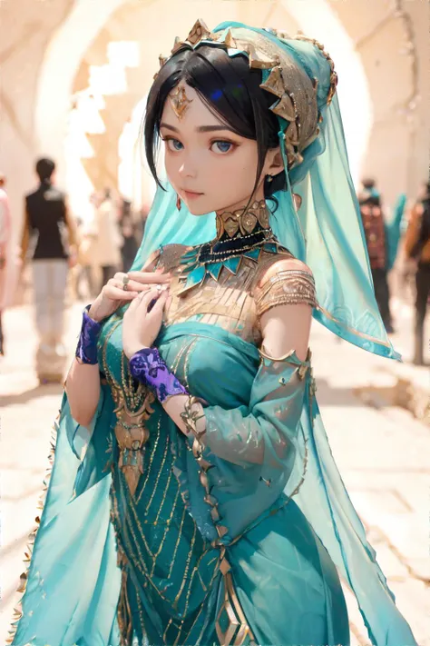 <lora:mesopotamianfusion:0.7>, woman wearing edgMeso clothing || <lora:mesopotamianfusion:0.4>, masterpiece, perfect quality, sharp focus, shallow depth of field, 8k
