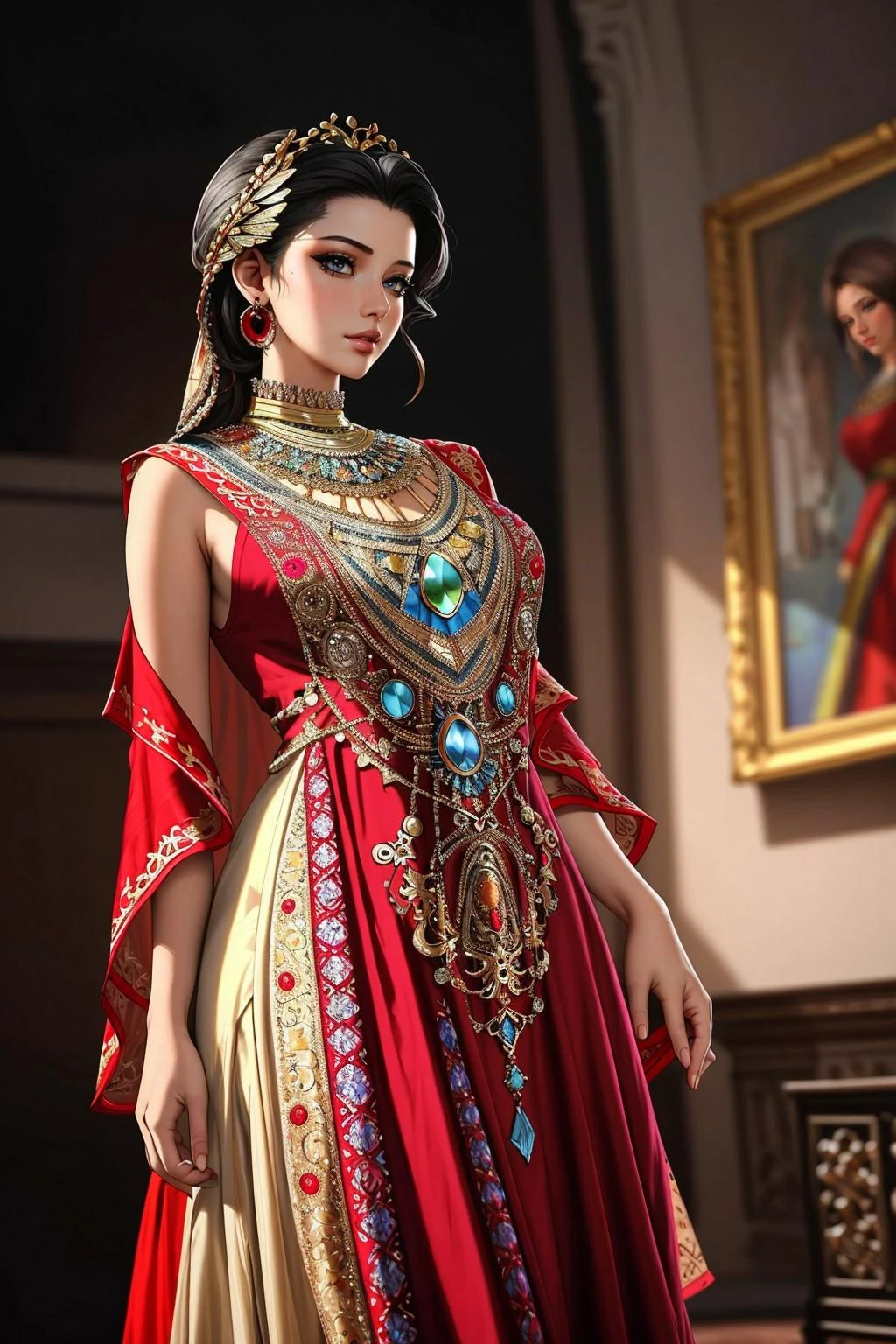 ((Masterpiece, best quality,edgQuality))
edgMeso, a woman in a dress with a shawl ,wearing edgMeso clothing
<lora:edgMesopotamian_plus:1>