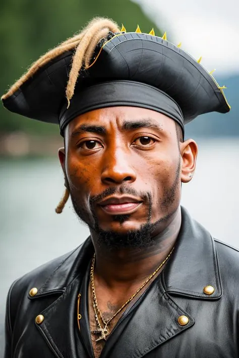 professional photo of (01d1rty:1.0) as a pirate, hasselblad h6d-400c 1.4