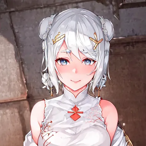 (masterpiece, sidelighting, finely detailed beautiful eyes: 1.2), masterpiece*portrait, realistic, 3d face, lustrous skin,
<lora:chongqing_1.0_quhuafeng:1>chongqing \(warship girls r\),