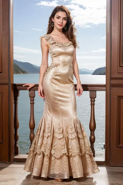 1 woman, beautiful, detailed, realistic, full body shot, scenic view, <lora:DETAIL_SLIDER_BY_STABLE_YOGI:0.8>
<lora:Short Dress 2 By Stable Yogi:1> bronze dress