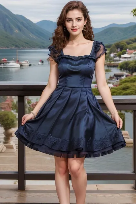 1 woman, beautiful, detailed, realistic, full body shot, scenic view, <lora:DETAIL_SLIDER_BY_STABLE_YOGI:0.8>
<lora:Short Dress 2 By Stable Yogi:1> indigo dress