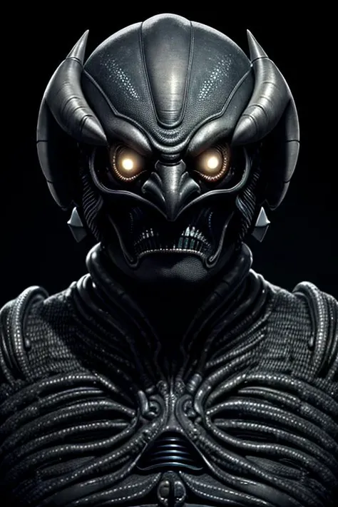 giger man, 8k, 4k, (highres:1.1), best quality;