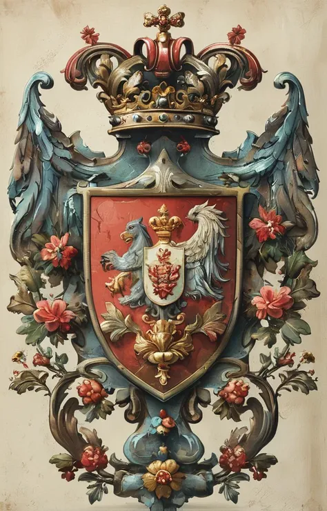 masterpiece,best quality,<lora:tbh227-sdxl:0.9>,illustration,style of Coat of Arms,