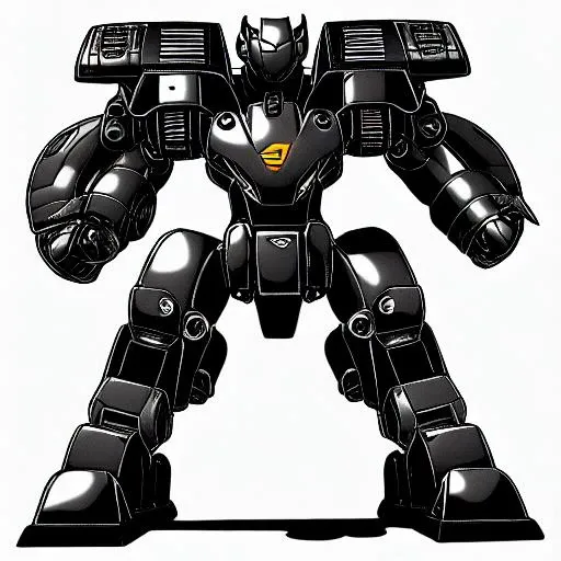 (PBOldRifRPGStyle:0.8) Biomech robot mech