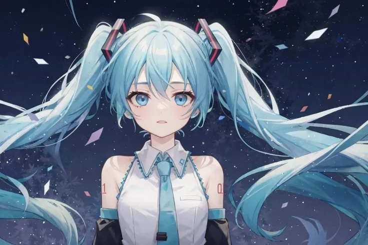 hatsune miku, <lora:Blue Archive colorful_v1.5:0.8> <lora:Simplenegative_v1_AutoRunMech:-0.4>