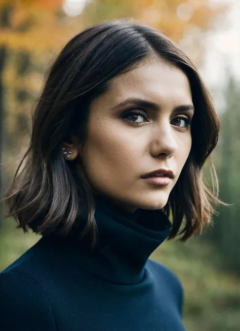 analog style, modelshoot style, A stunning intricate full color portrait of (sks woman:1), wearing a black turtleneck, epic character composition, by ilya kuvshinov, alessio albi, nina masic, sharp focus, natural lighting, subsurface scattering, f2, 35mm, film grain, <lora:locon_nina_v1_from_v1_64_32:1.3>