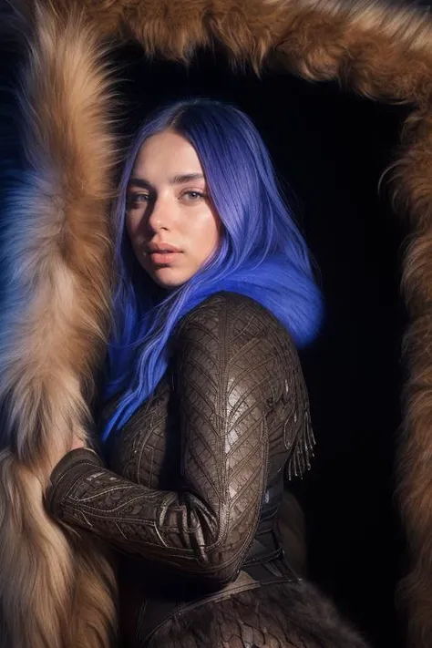DEN_kassidie_kosa,
(prehistoric warrior woman hunting in a chaotic jungle with spears and arrows, (fur clothing:1.2), fur, warrior, prehistoric, cave person, (wearing fur clothes:1.2), (wearing animal skins:1.2), fur, animal skins:1.2),
bokeh, f1.4, 40mm, photorealistic, raw, 8k, textured skin, skin pores, intricate details <lora:epi_noiseoffset2:1>, epiCRealism <lora:ClothingAdjuster3:-1.3>