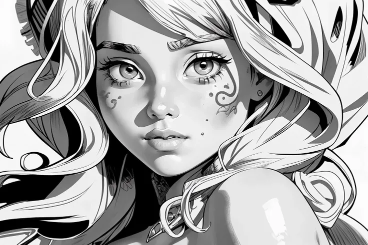 Ink art by DEN_barbuccisketch, portrait of DEN_Sash_SGMK2 solo,
headshot, face focus, shadows, Relaxed, perfect eyes, beautiful eyes,
masterpiece, immaculate, highly detailed, detailed,