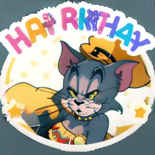 happy birthday, Tom, Jerry