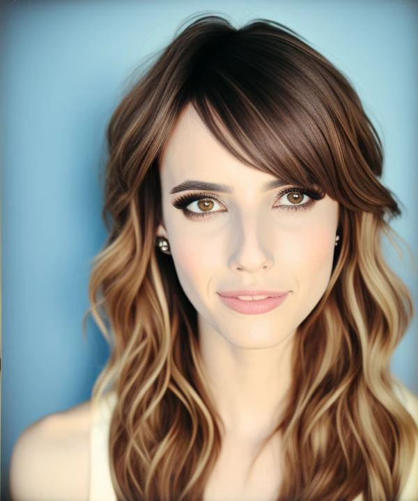 (Emma Roberts) portrait looking at the camera, analog style photo 8k 4k professional photography (warm light) sidelighting diffuse 70s polaroid vintage
<lora:EmmaR:.9>