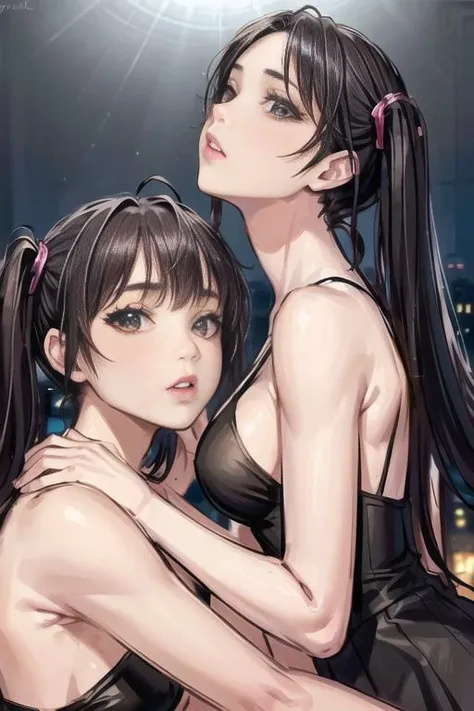 <lora:betterCuteAsian03:0.3>, woman posing for a photo, (wearing deep_v-neck_dress, pigtail_hairstyle:1.3),
good hand,4k, high-res, masterpiece, best quality, head:1.3,((Hasselblad photography)), finely detailed skin, sharp focus, (cinematic lighting), night, soft lighting, dynamic angle, [:(detailed face:1.2):0.2],(((5 stars hotel))),  <lora:deep_v-neck_dress:0.5>,  <lora:pigtail_hairstyle:0.3>