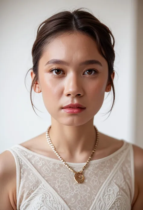 score_9, score_8_up, score_7_up, score_6_up, score_5_up, score_4_up, source_photo, source_real, 1girl, solo, short_hair, looking_at_viewer, brown_hair, brown_eyes, jewelry, upper_body, necklace, blurry, lips, realistic <lora:jess_hong_pxl:1> <lora:mergx2dallemid:1>