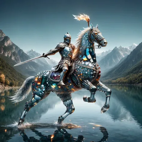 ral-crztlgls open eyes, side view of a mature male knight sprinting in a magnificent mountain lake, swimmers at night, very detailed, intricate, Mediterranean colour palette, dark background <lora:ral-crztlgls:1> <lora:ral-ntrgmstn:0.5>