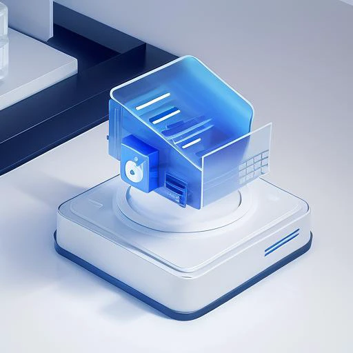 blue|white room chat computer icon,platform, technology,white background, industrial design,