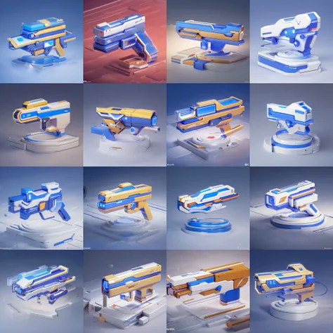 Sci-fi gun,Pistol,(masterpiece, top quality, best quality, official art, beautiful and aesthetic:1.2),(8k, best quality, masterpiece:1.2) <lora:Sci-fi gun-v1.1:1>